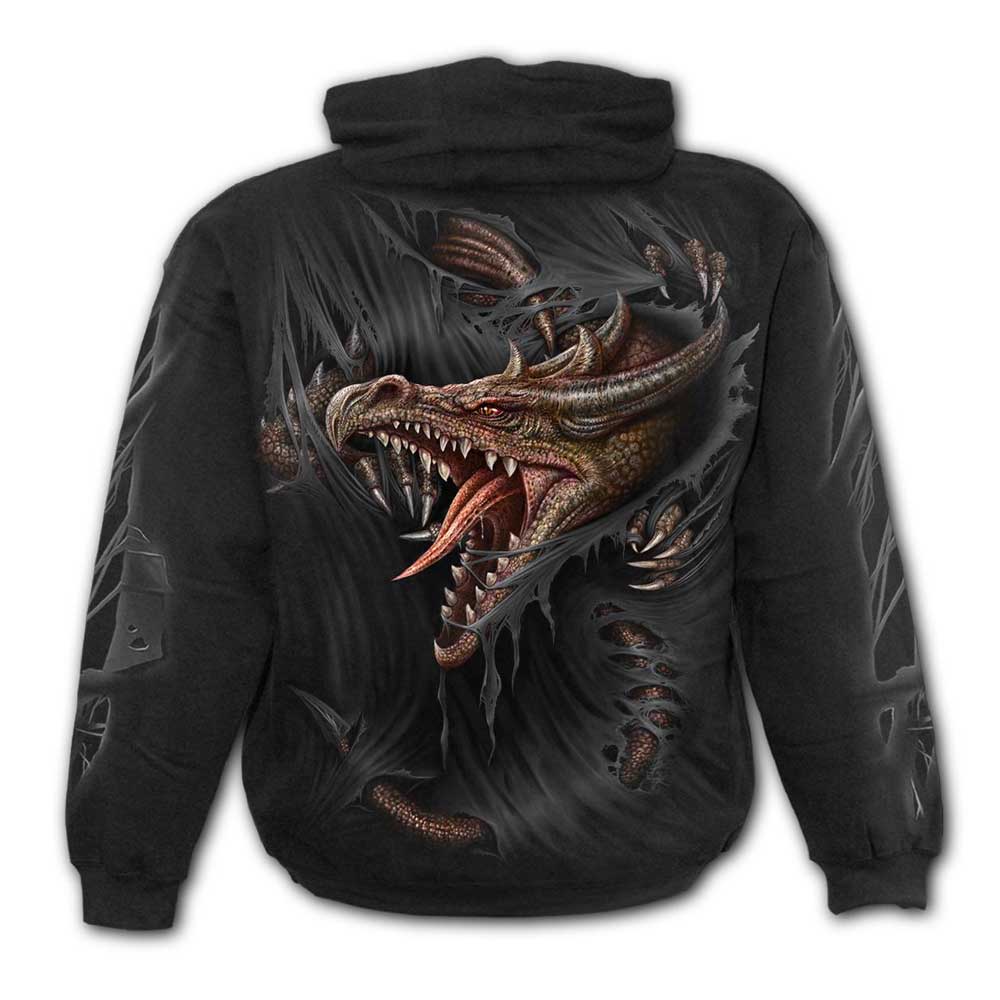 Spiral - BREAKING OUT Kinder hoodie/trui - Zwart